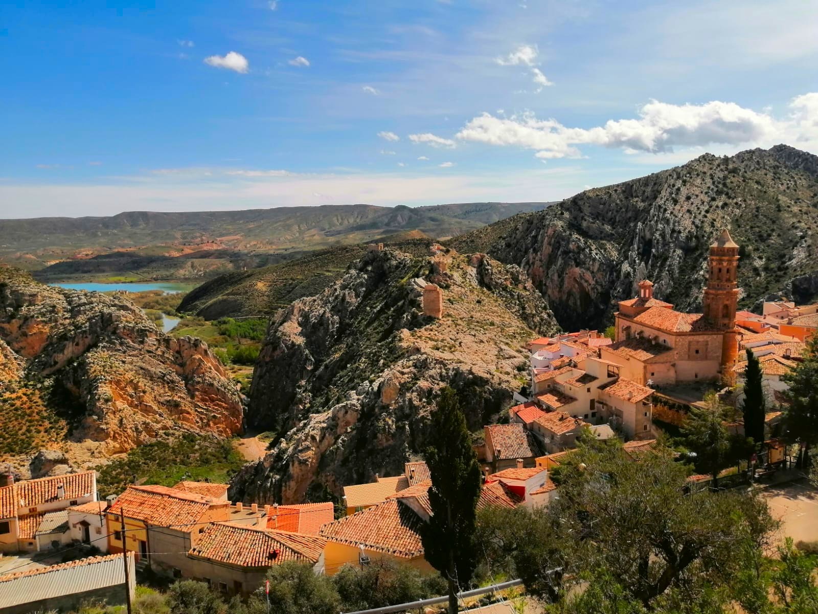 Los ríos de Alcaine (Martín y Radón) aumentan su caudal por las lluvias